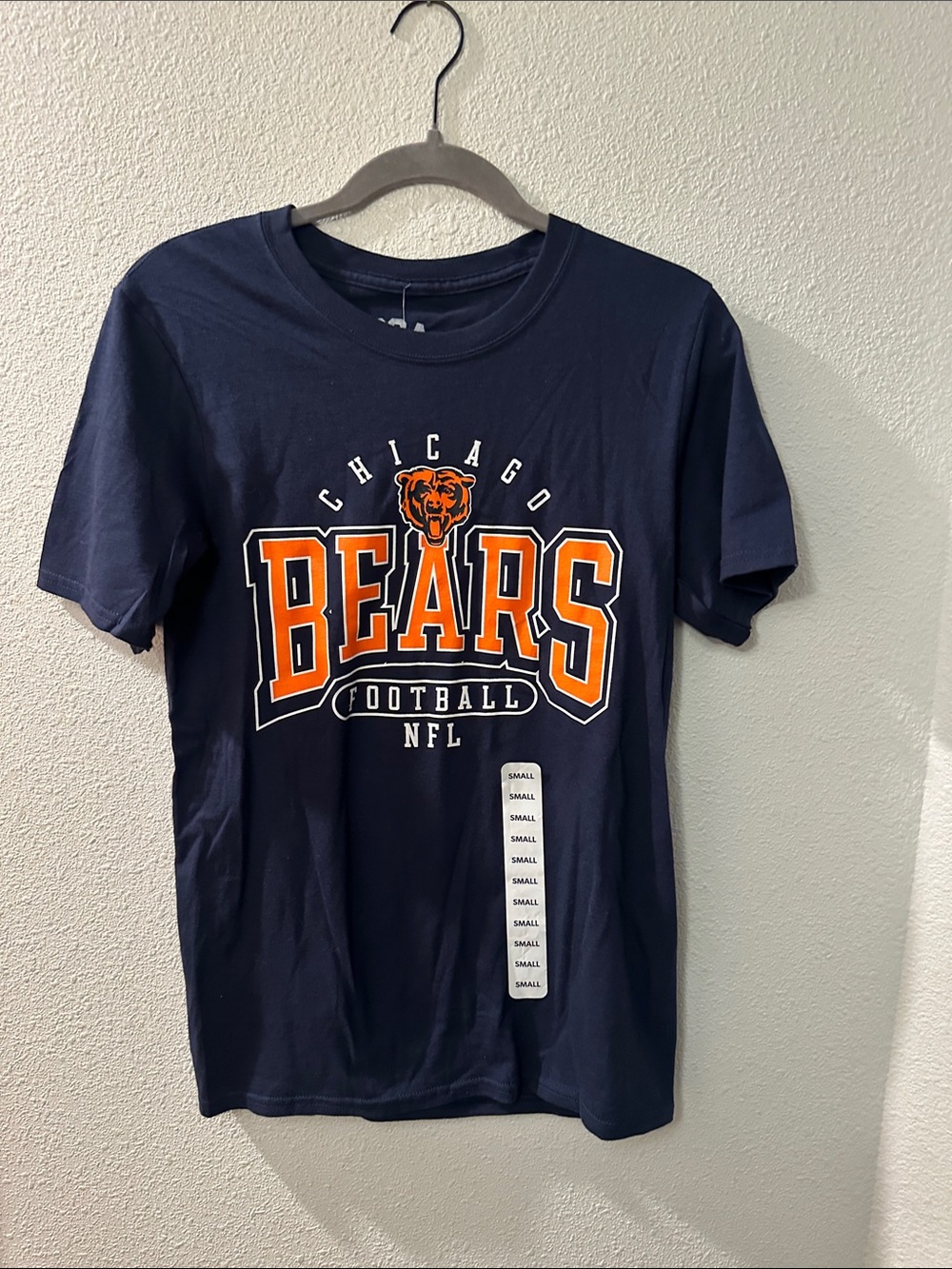 Chicago Bears Navy Short Sleeve Crew Tee - NFL Team Graphic